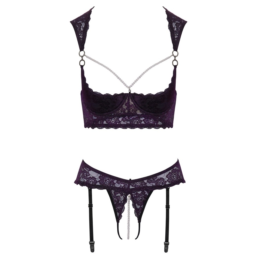 Cupless and Crotchless Bra Set - Image 3