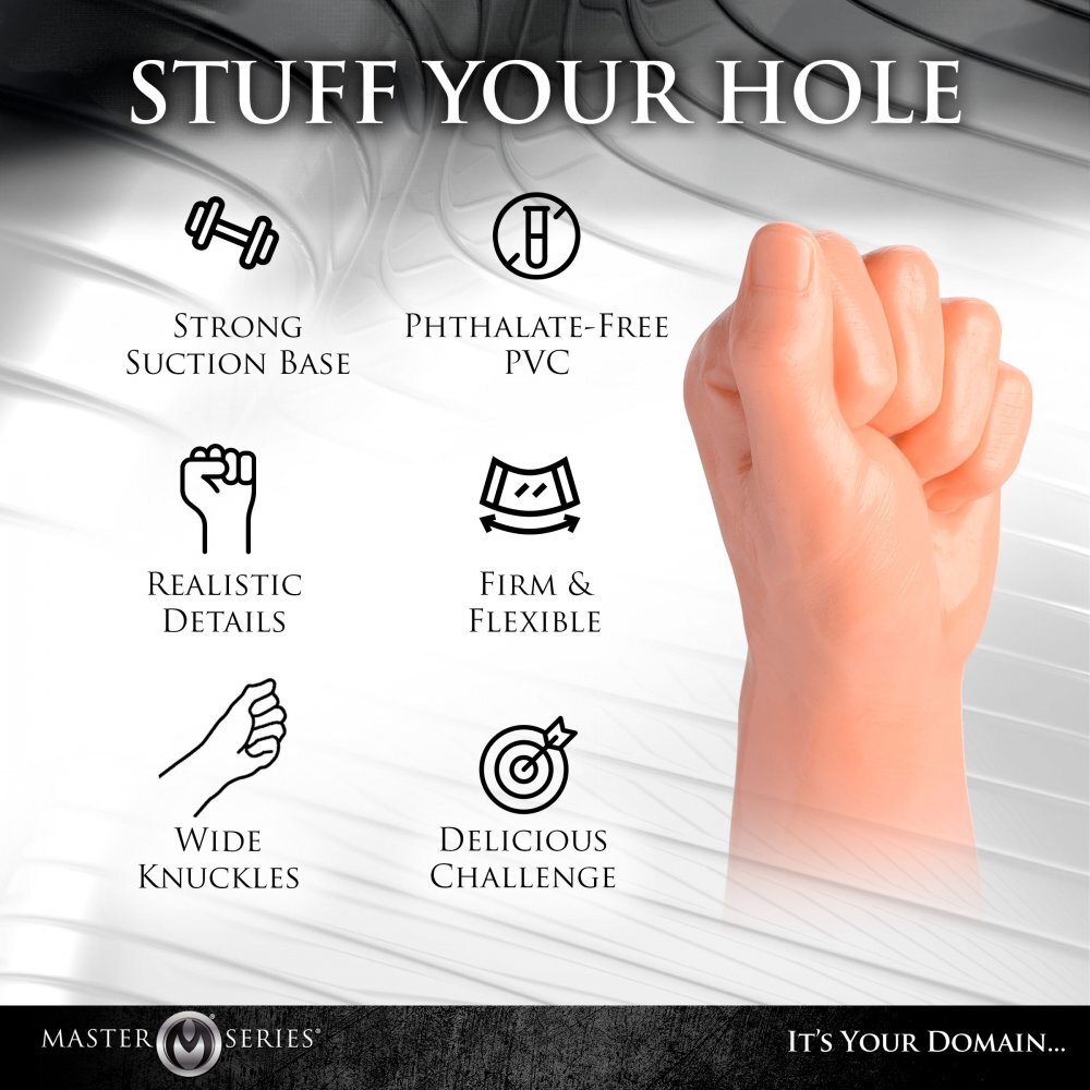 Master Series Clenched Fist Dildo - Image 3