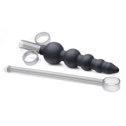 Master Series Silicone Graduated Beads Lube Launcher - Image 2