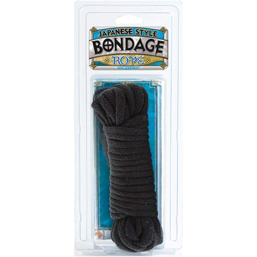 Japanese Style Bondage Rope In Black - Image 2