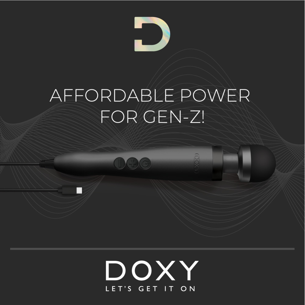 Doxy Wand 3 Black USB Powered - Image 3