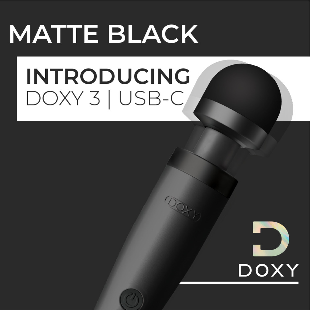Doxy Wand 3 Black USB Powered - Image 4