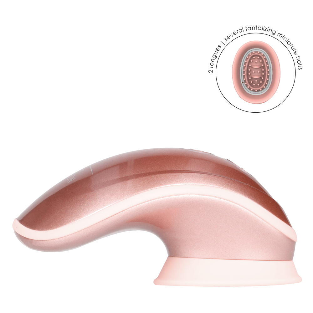Twitch Rose Gold Hands Free Suction And Vibration Toy - Image 2
