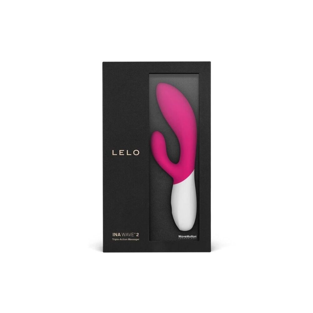 Lelo Ina Wave 2 Luxury Rechargeable Vibe Cerise - Image 3
