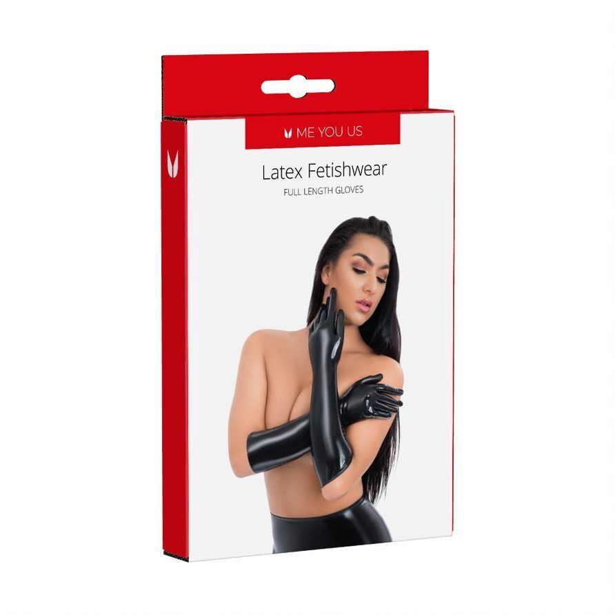 Me You Us Latex Full Length Glove - Image 2