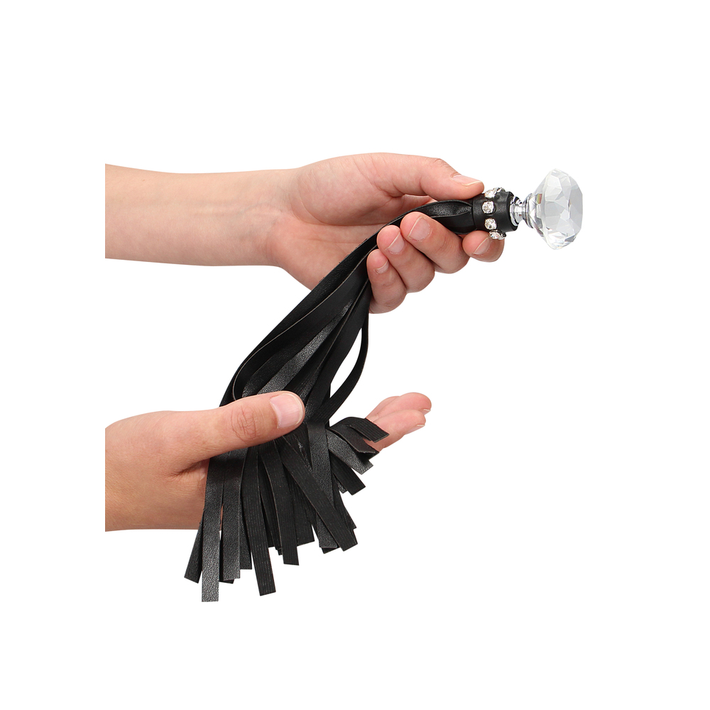 Ouch Diamond Studded Flogger - Image 3