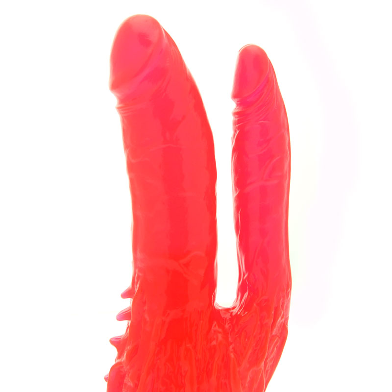 9 Inch Wall Bangers Double Penetrator Waterproof Vibrator - Image 2