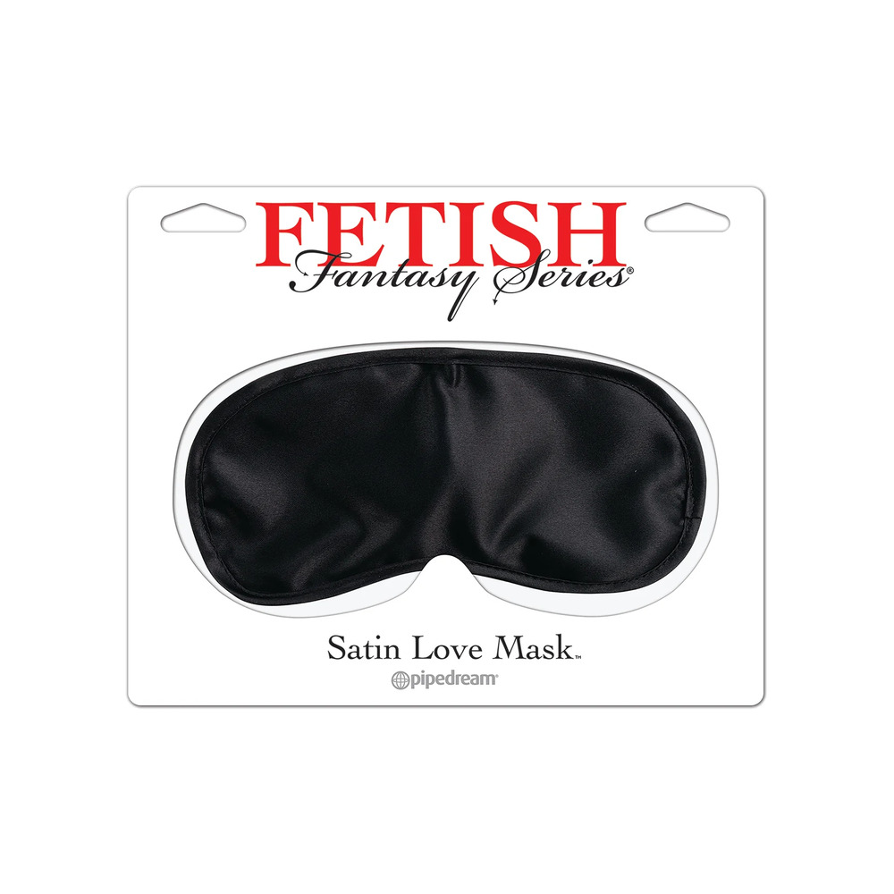 Fetish Fantasy Series Satin Love Mask Black - Image 3