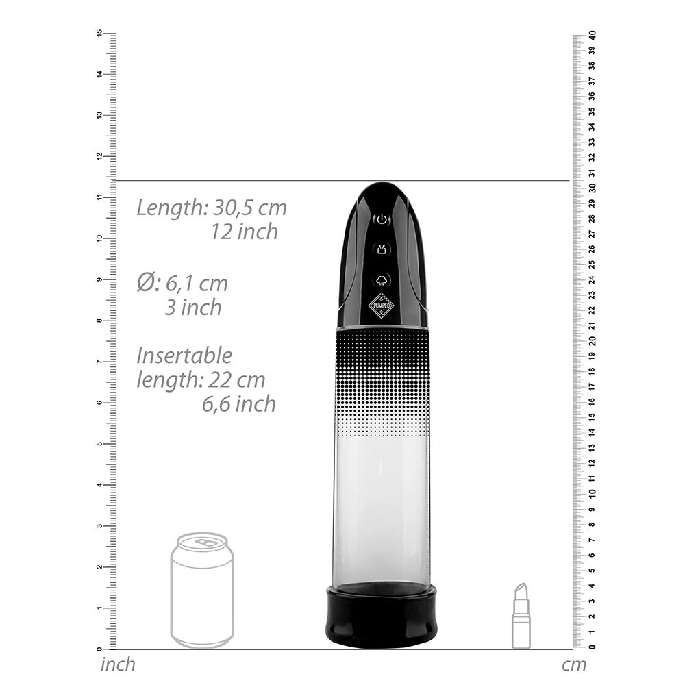Automatic Rechargeable Luv Pump Black - Image 3