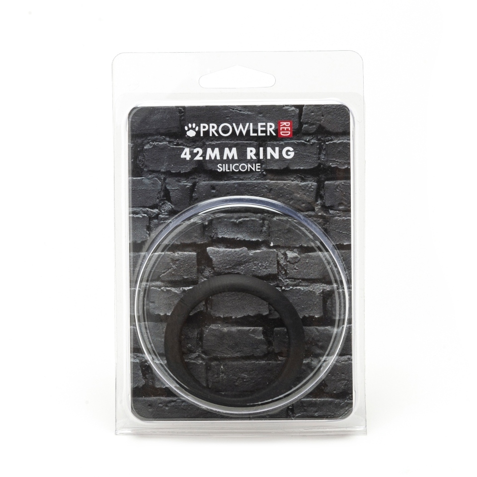 Prowler Red Silicone 42mm Ring - Image 3