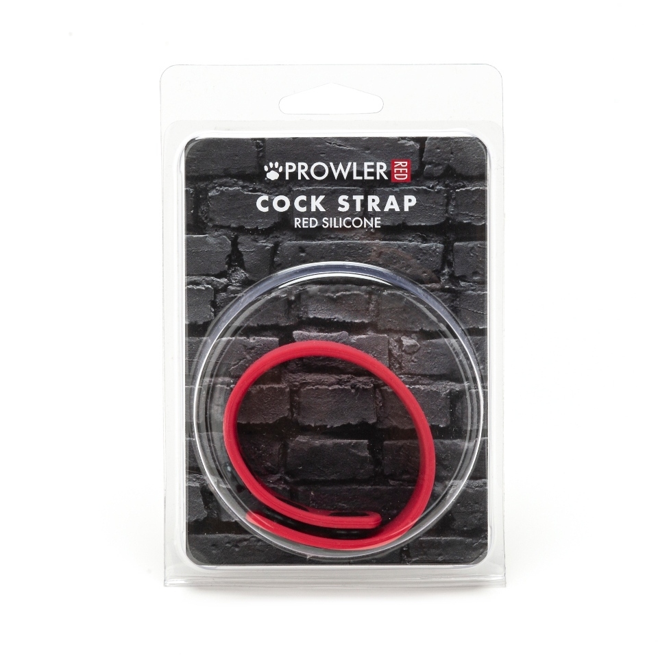 Prowler Red Silicone Adjustable Cock Strap Red - Image 4