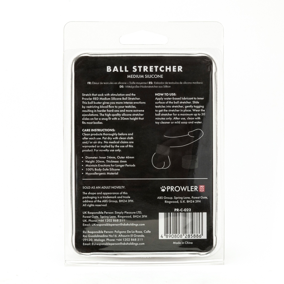 Prowler Red Medium Silicone Ball Stretcher - Image 4