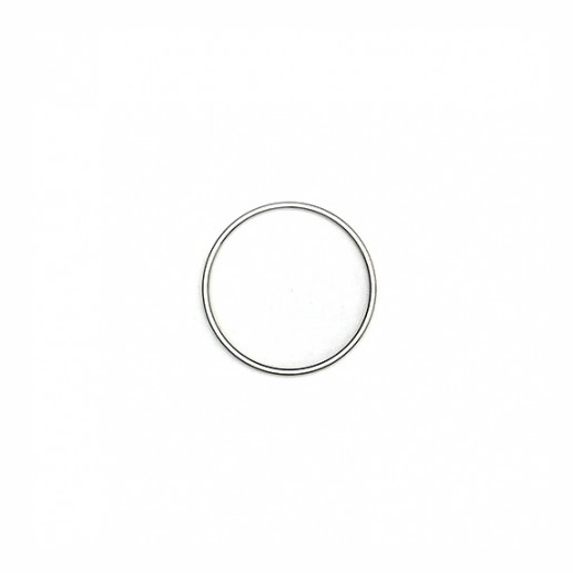 Stainless Steel Solid 0.5cm Wide 30mm Cock Ring - Image 2