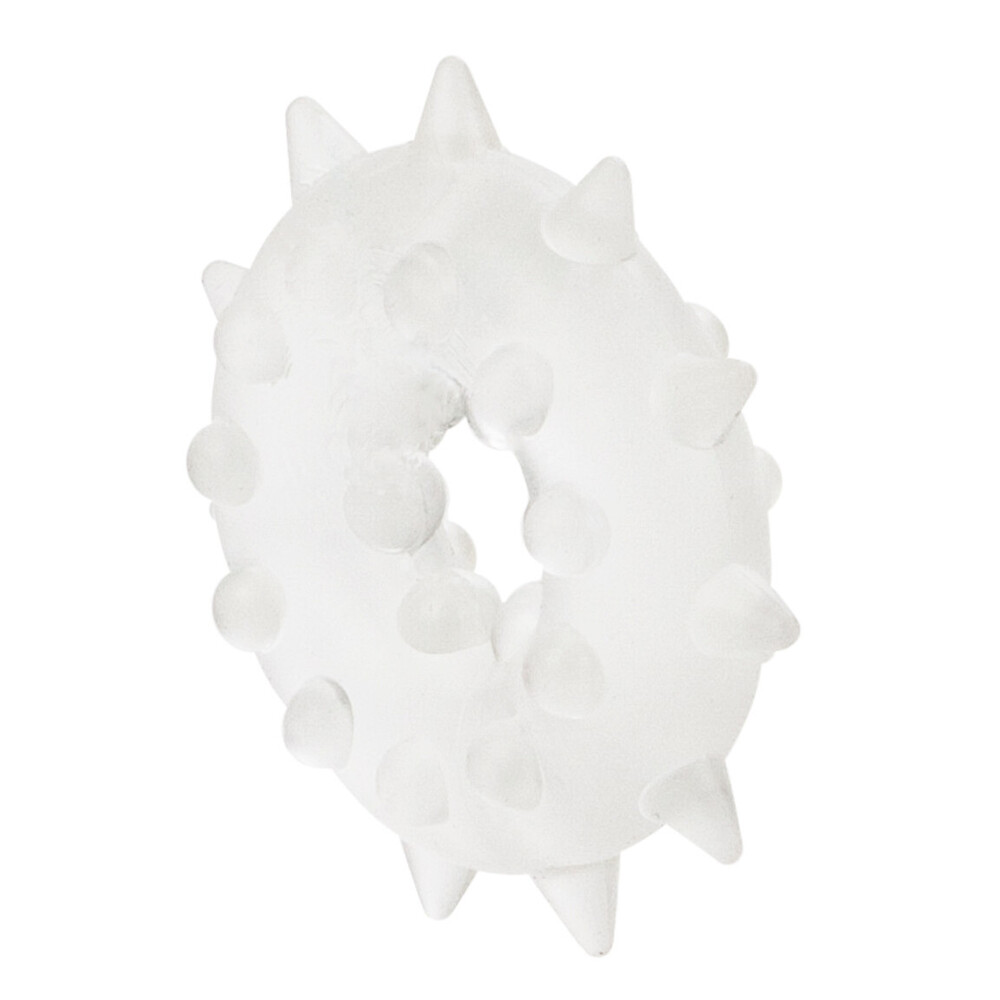 Sexagon Enhancer 2 Clear Cock Ring - Image 2