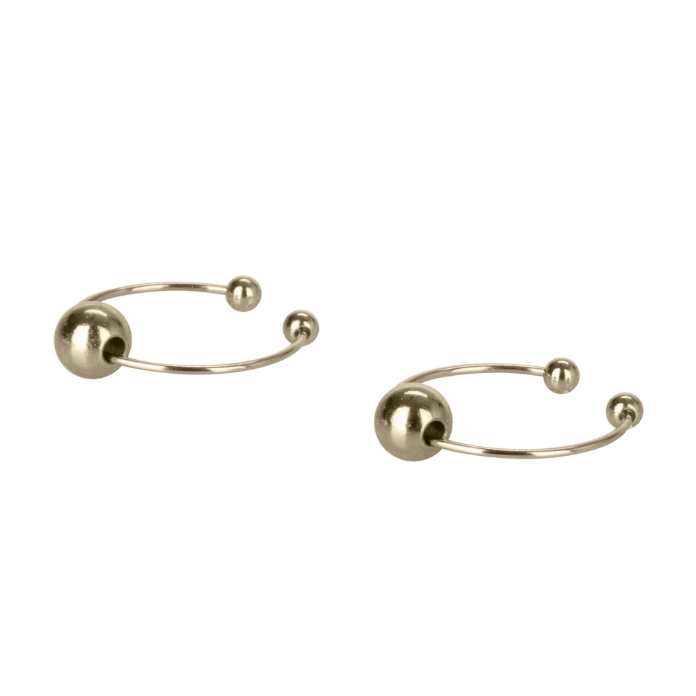 Nipple Play Non Piercing Nipple Jewellery Gold - Image 2